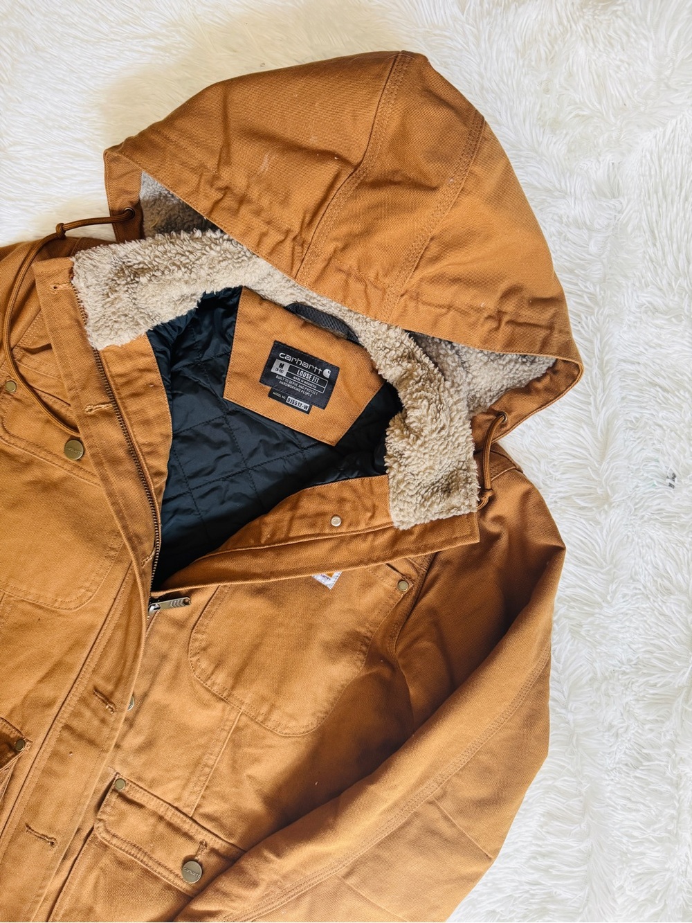 🏔️ Carhartt Loose Fit Duck Coat